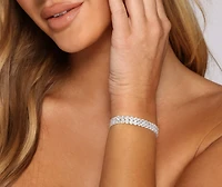 Elegant Cubic Zirconia Tennis Bracelet