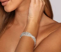 Glam Girl Cubic Zirconia Bracelet