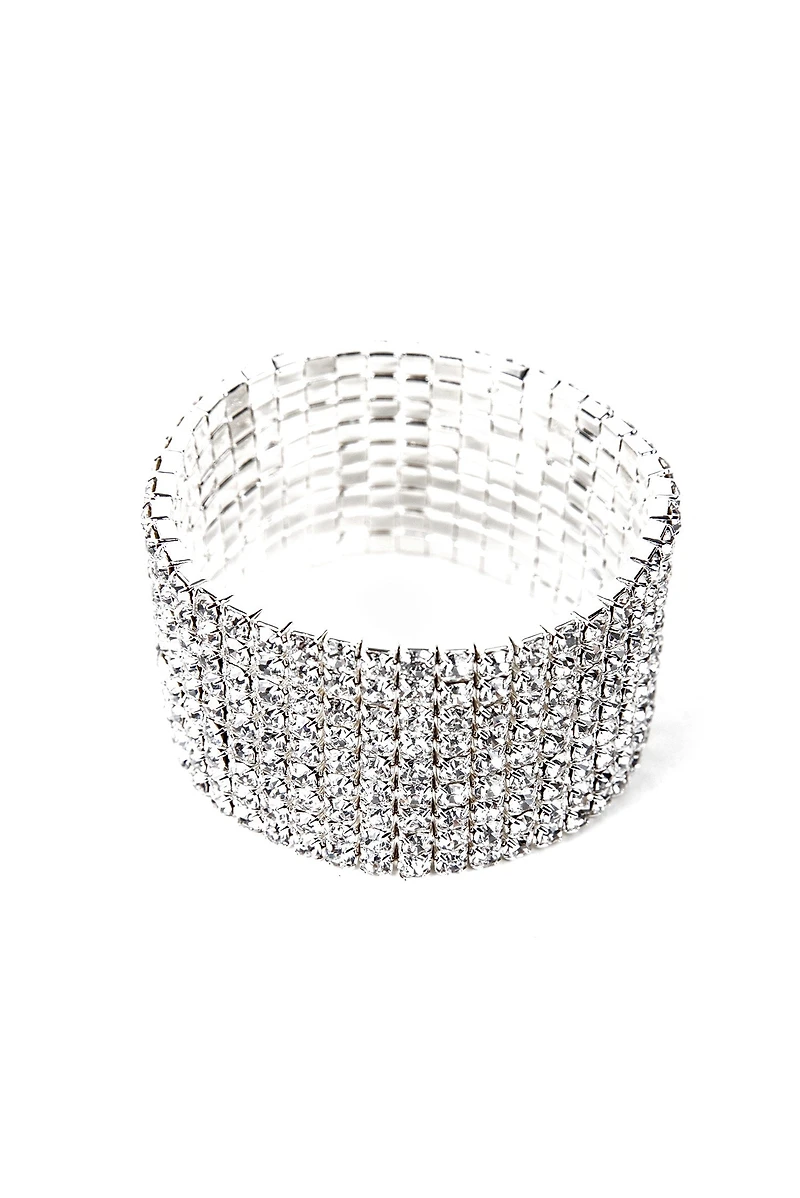 Sparkly Glam Rhinestone Bracelet