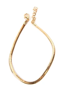 Herringbone Anklet