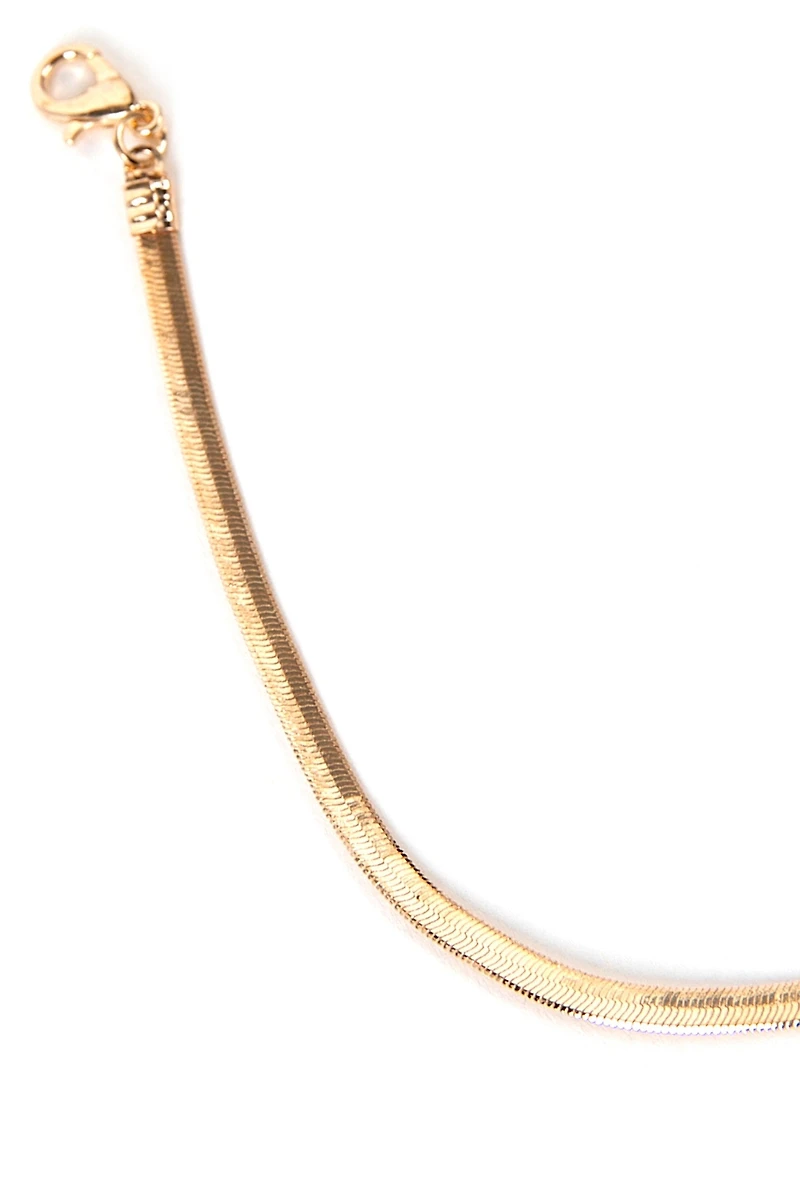 Herringbone Anklet