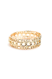 3 Pack Chain Link Bangles