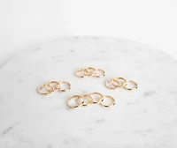 Sleek And Sophisticated Rings Set