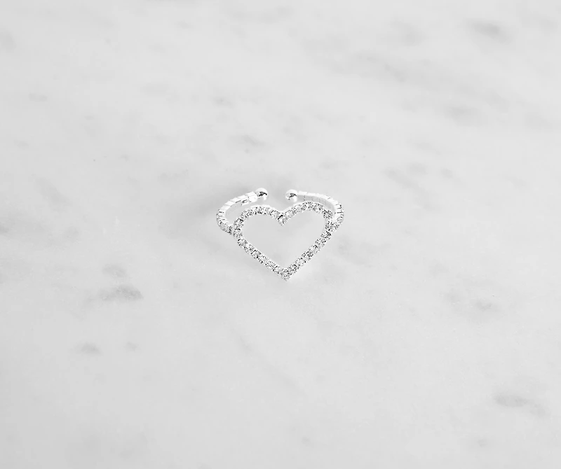 Love Me Rhinestone Ring