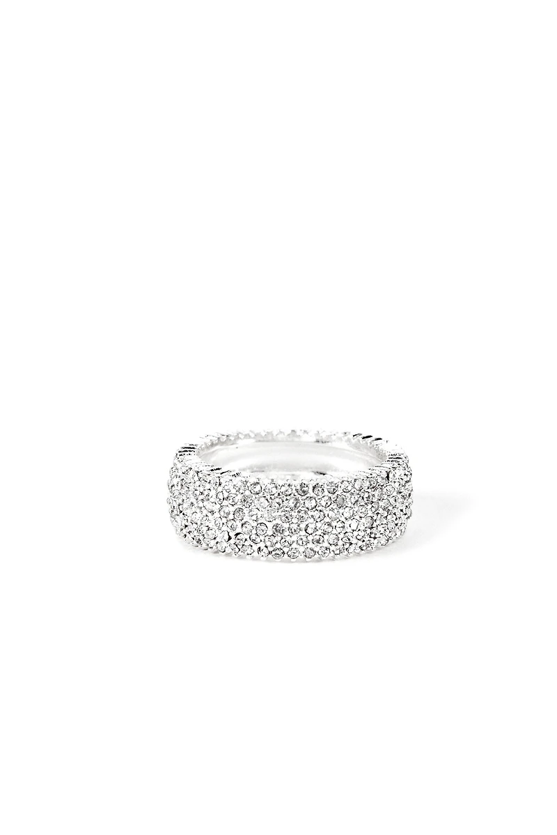 Rhinestone Statement Ring