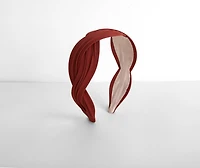 Ribbon Wave Fabric Headband