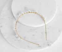 Pearlescent Goddess Headband