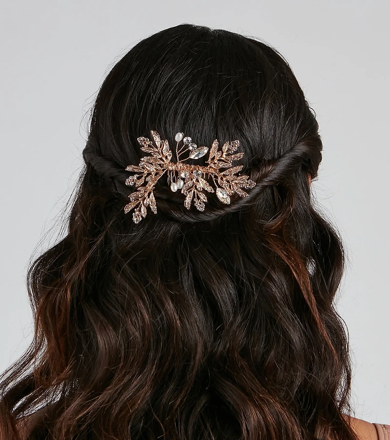 Mother Nature Leaf Hair Comb
