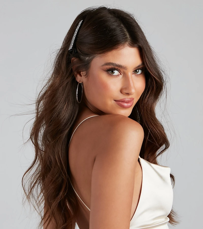 Trendy Glitz And Glam Hair Clip