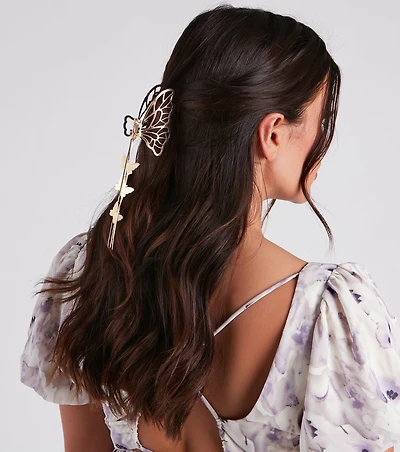 Ethereal Glam Hair Claw Clip Set