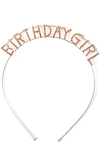 Birthday Girl Rhinestone Headband