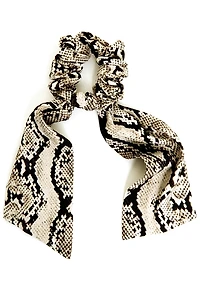 True Colors Snake Print Scrunchie