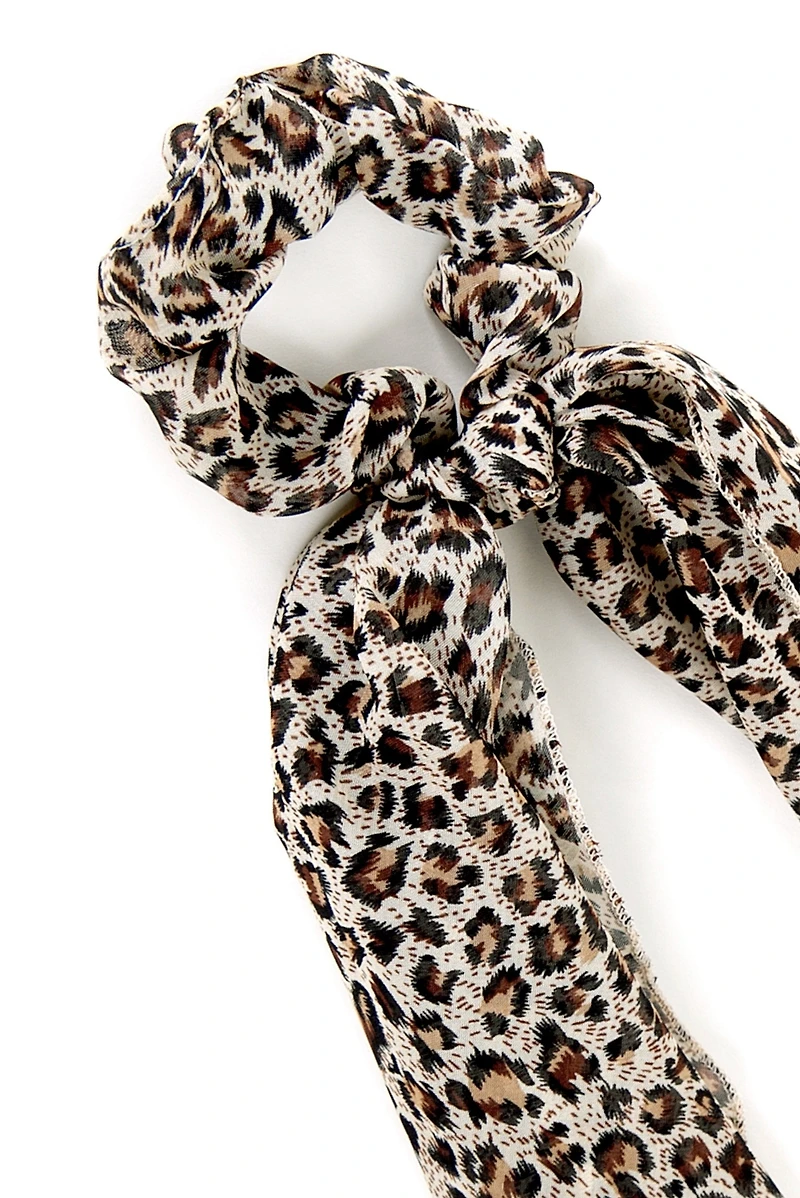 Stripes And Spots Scrunchie Scarf Set