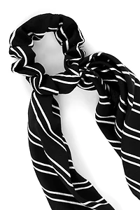 Stripes And Spots Scrunchie Scarf Set