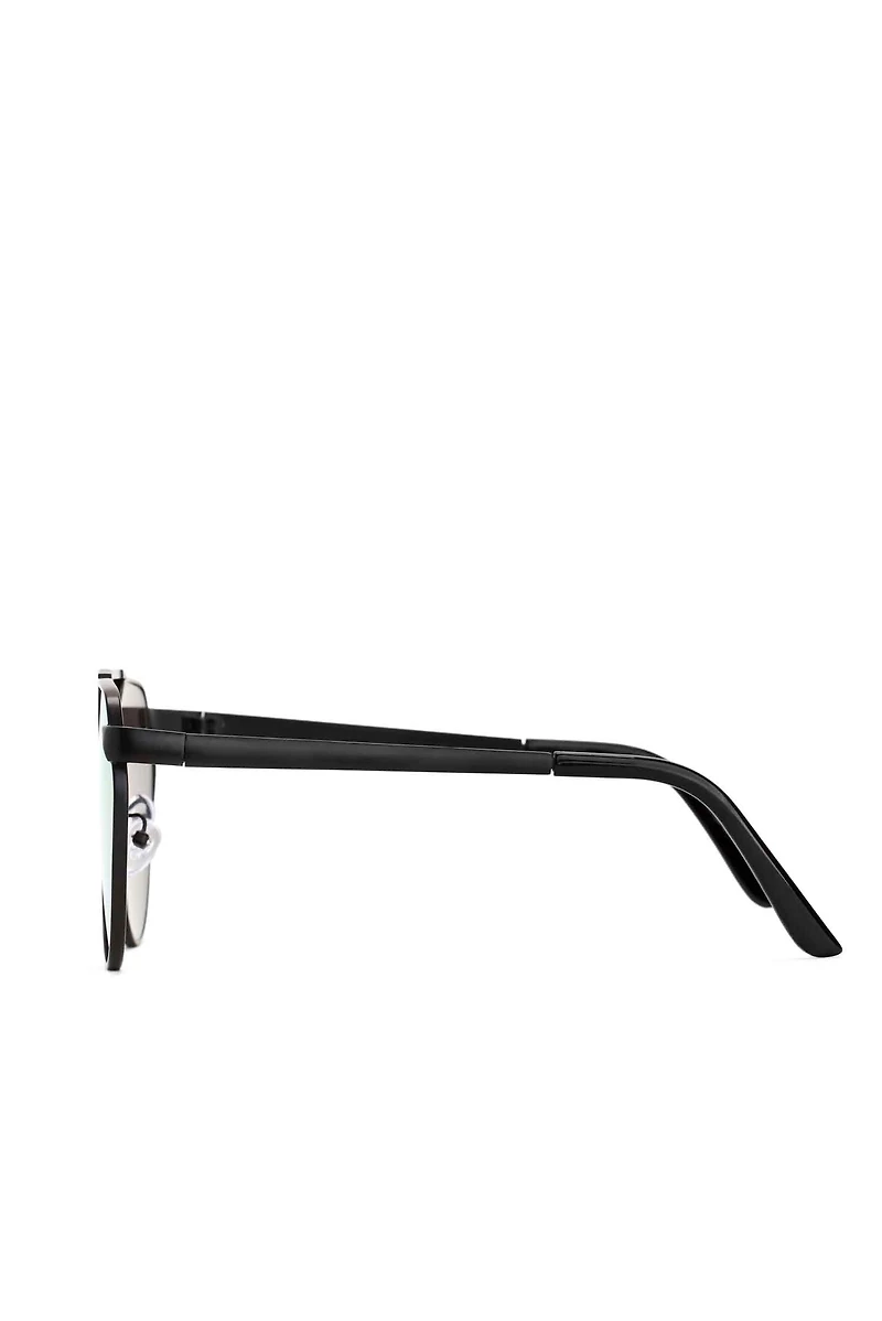 Angled Revo Sunglasses