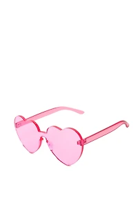 Rimless Heart Sunglasses