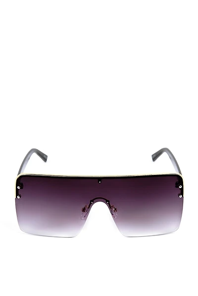 Studded Shield Sunglasses