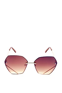 Oversized Geometric Sunglasses