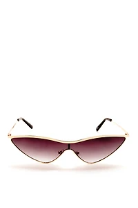 Effortlessly Edgy Cat Eye Sunglasses