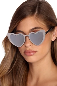 With Love Heart Sunglasses