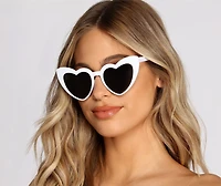 With Love Heart Sunglasses