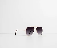 Major Vibes Aviator Sunglasses