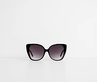 State The Facts Cat Eye Sunglasses