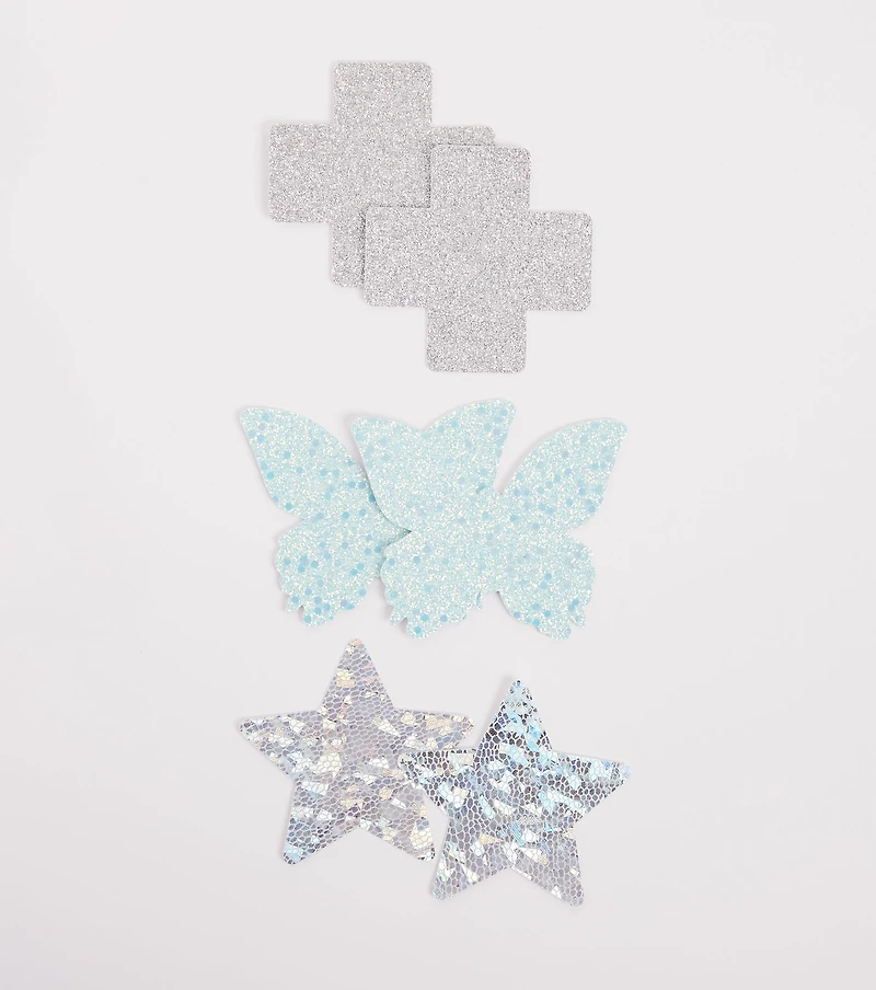 Glow Up Three Pack Pasties Set