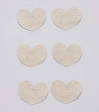 Adhesive Heart Pasties