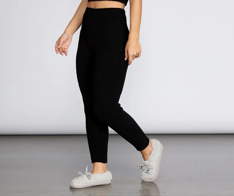 Cozy Girl Chenille Pj Leggings
