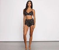 Fierce and Fab Tulip Hem Pajama Shorts