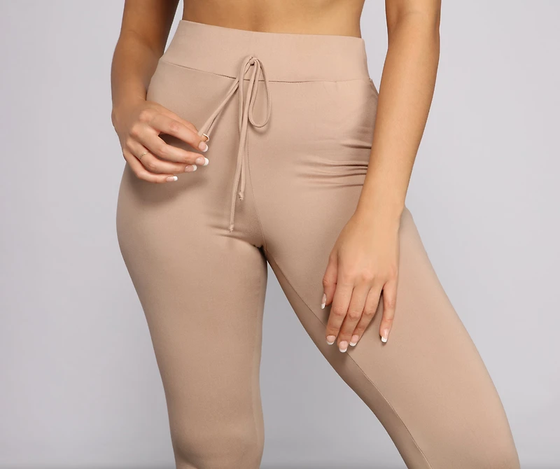 Essential High Waist Pajama Leggings