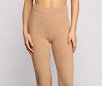 Cozy and Snug Chenille Pajama Leggings