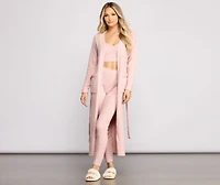 Keeping Knit Dreamy Chenille Pajama Tank
