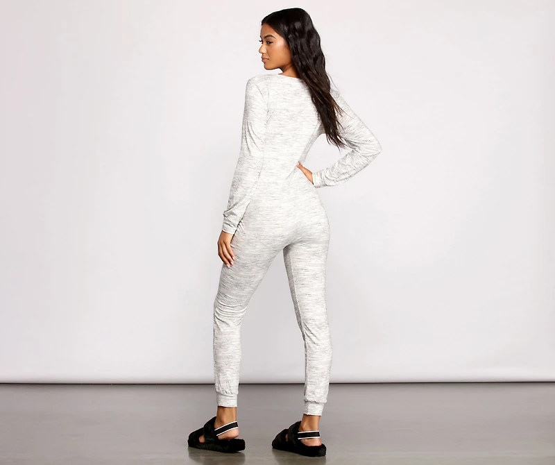 Cozy Feels Two Tone Pajama Onesie