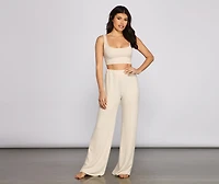 Fuzzy Feels Sleeveless Pajama Tank