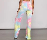 Rocking Retro Vibes Tie Dye Pajama Pants