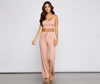 Cozy Basics Ribbed Pajama Tank