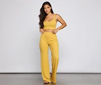 Chill Out Ribbed Pajama Pants