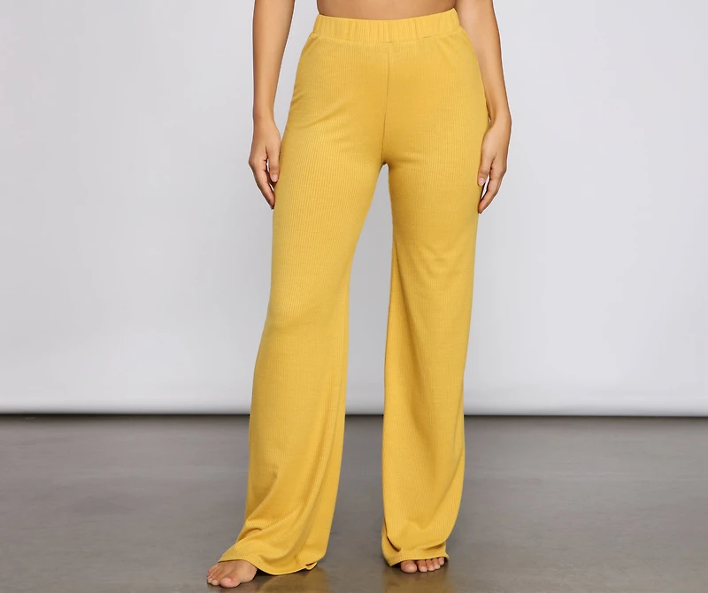 Chill Out Ribbed Pajama Pants