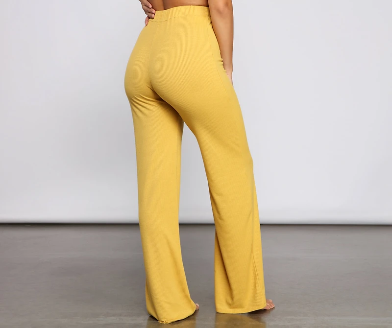 Chill Out Ribbed Pajama Pants