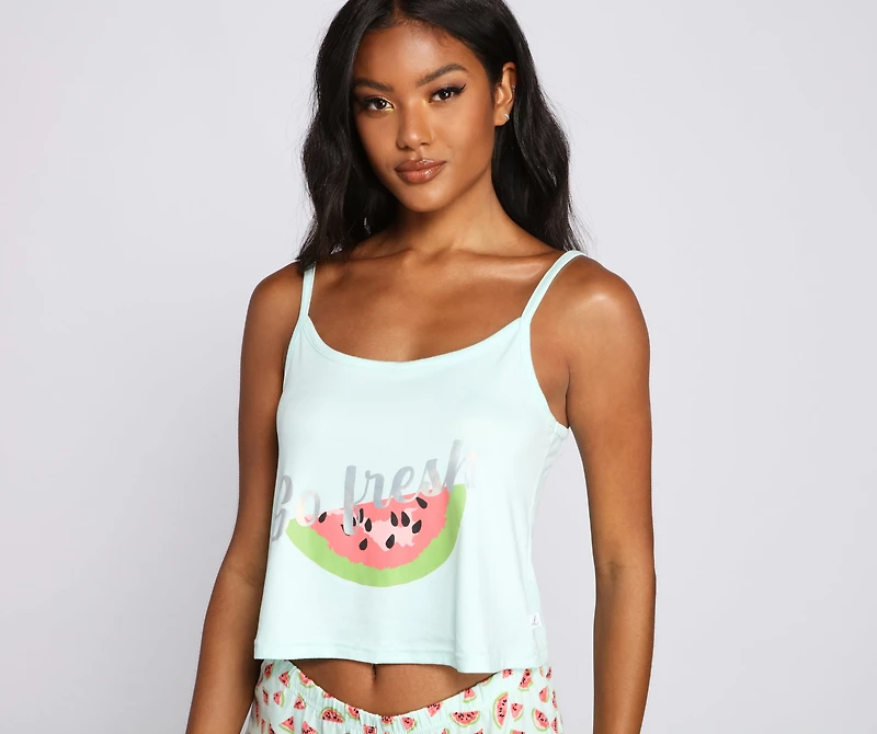So Fresh Watermelon Pajama Set