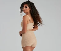 Cuddle Up Chenille Pajama Tank