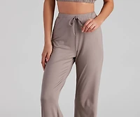 Chill Days Wide-Leg Pajama Pants