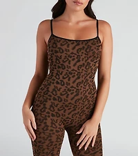 Living Leopard Pajama Romper