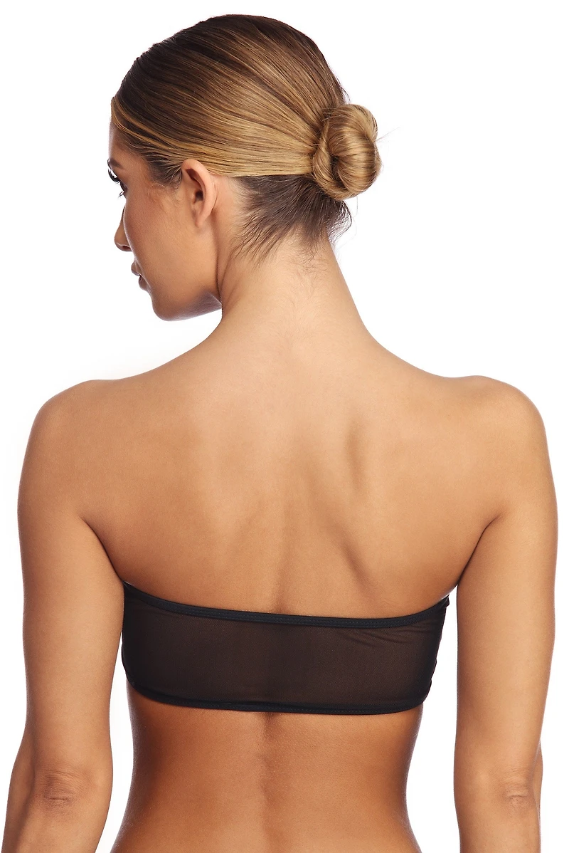 Don't Mesh With Me Swim Top