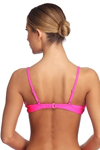 Night Swim Bikini Top