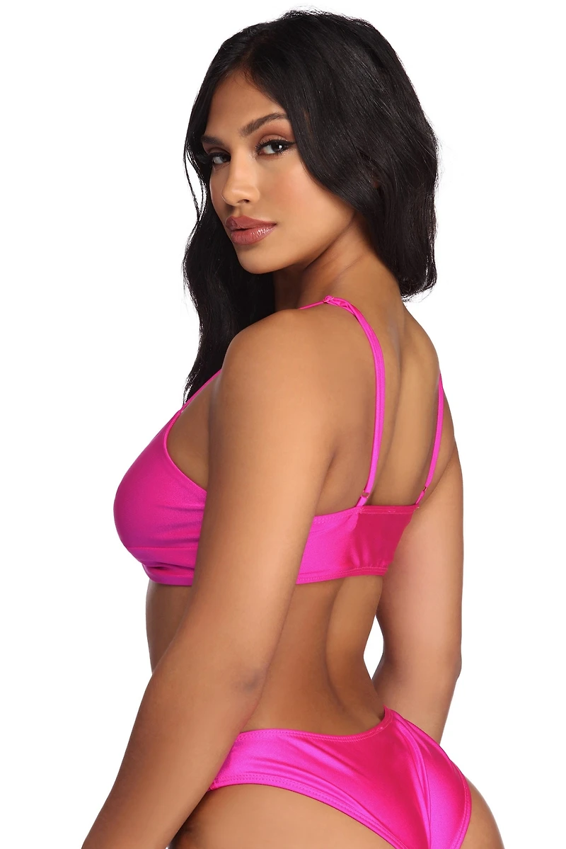 A Little Knotty Swim Top