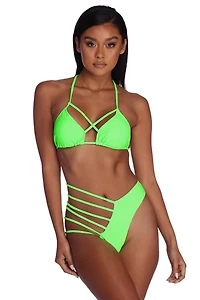 Sassy Straps Swim Top