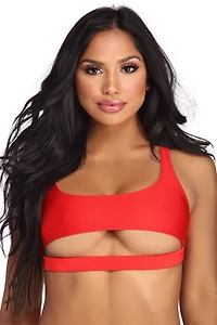 Get Low Bikini Top